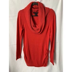 Long Rustic Red Sweater